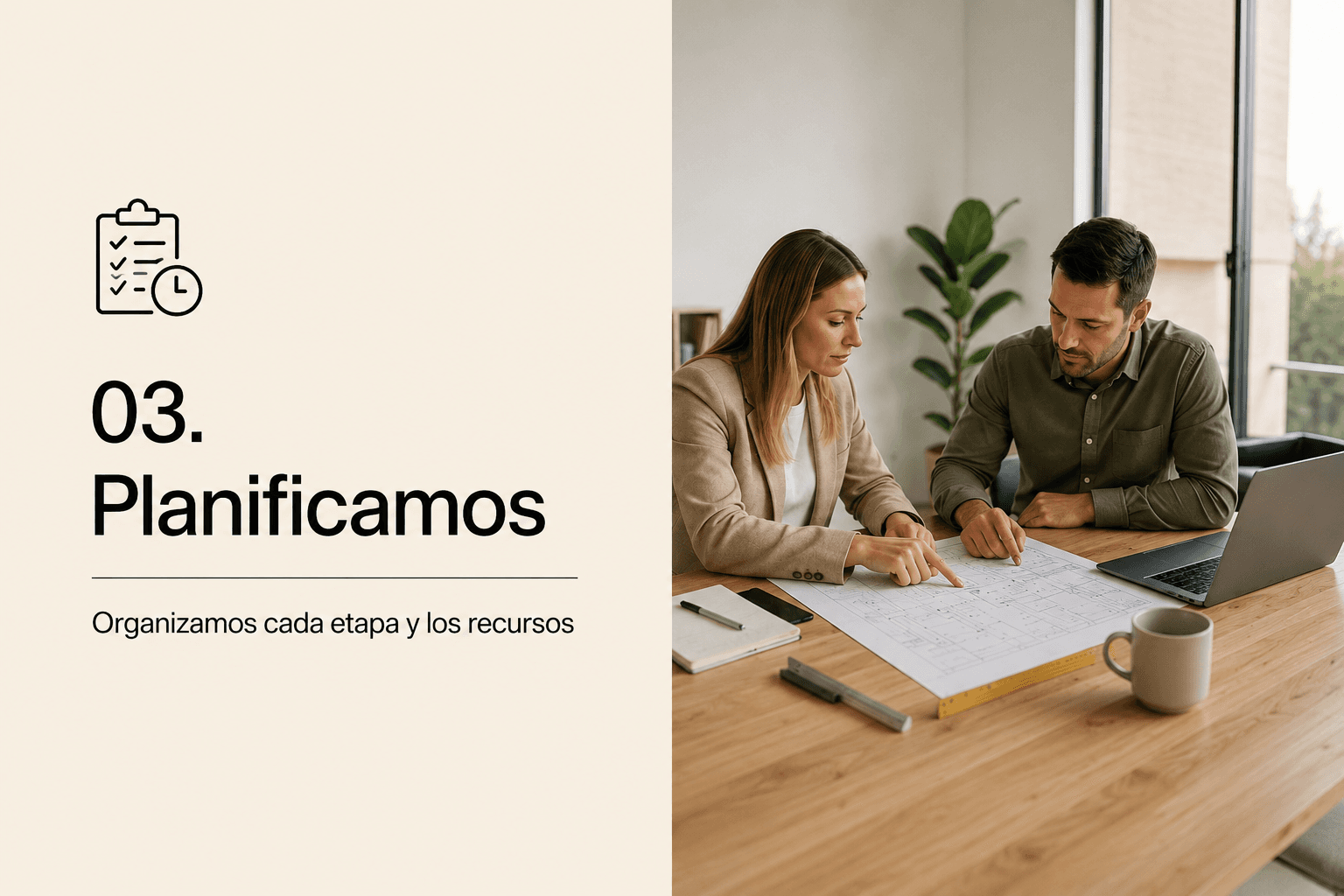 03. Construimos — Ejecutamos el proyecto con calidad y compromiso